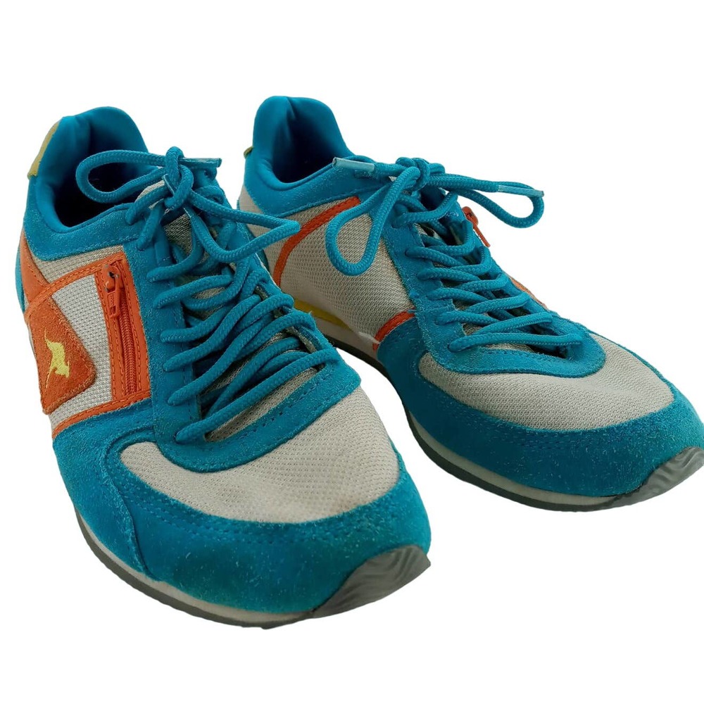 KangaROOS Magnolia Blue Suede Accents Zipper Pouch Womens Size 8 Shoes